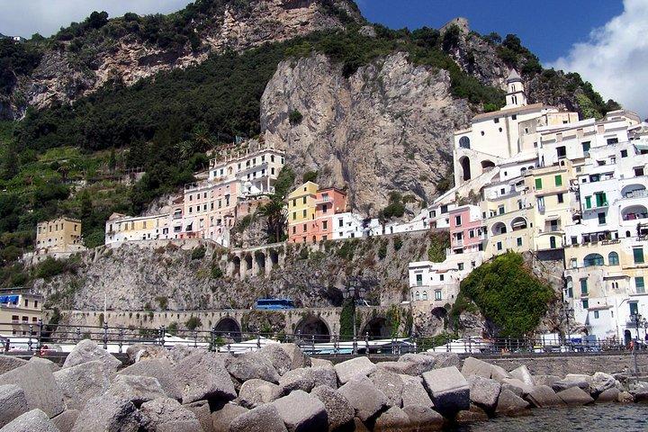 Costa de Amalfi con parada en la Gruta Esmeralda