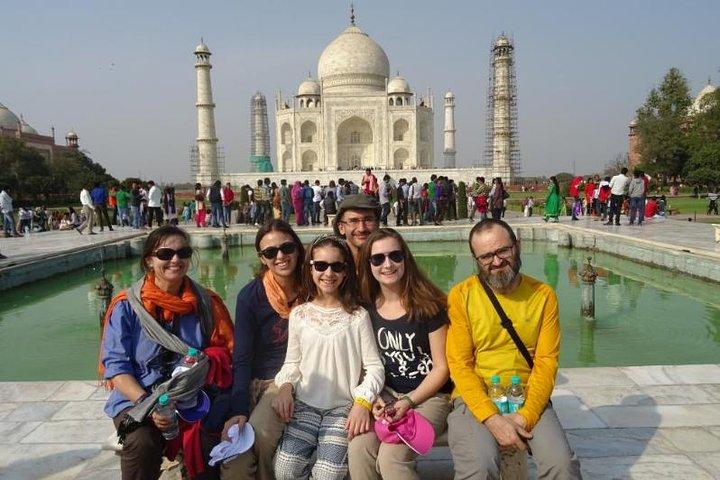 Taj Mahal Agra Samma dagstur från Delhi med bil