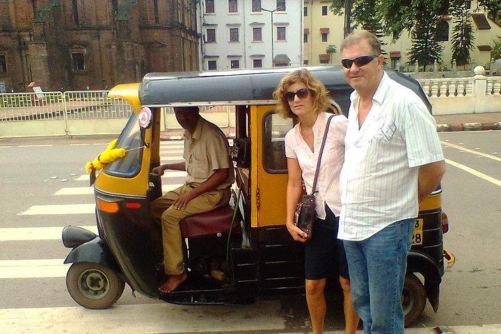 Tuk Tuk Erfahrung in Goa
