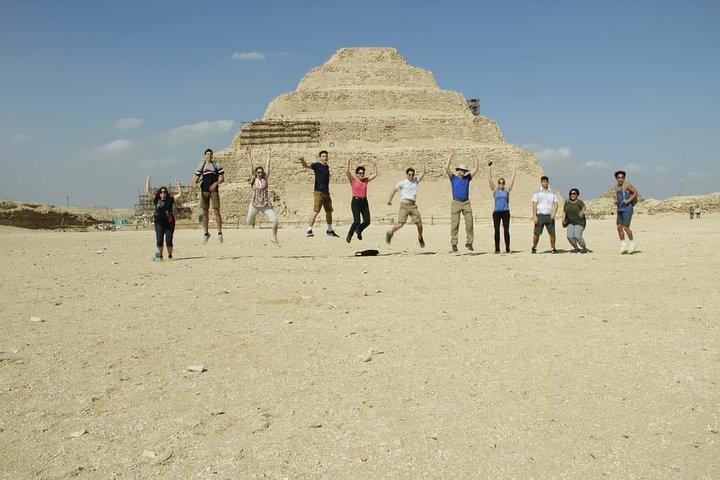 Giza Pyramider, Memphis og Sakkara Day Trip