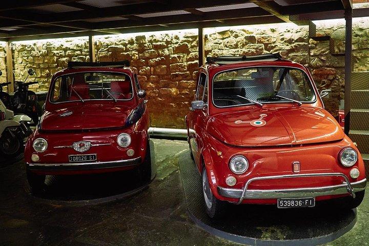 Florence Vintage Fiat 500 Tour : Toscaanse heuvels, eten & Chianti wijn