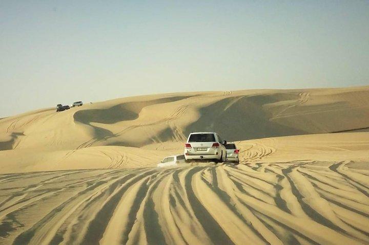 Doha Safari Dune Bashing Kamelridning Sandboarding ATV Mulighed