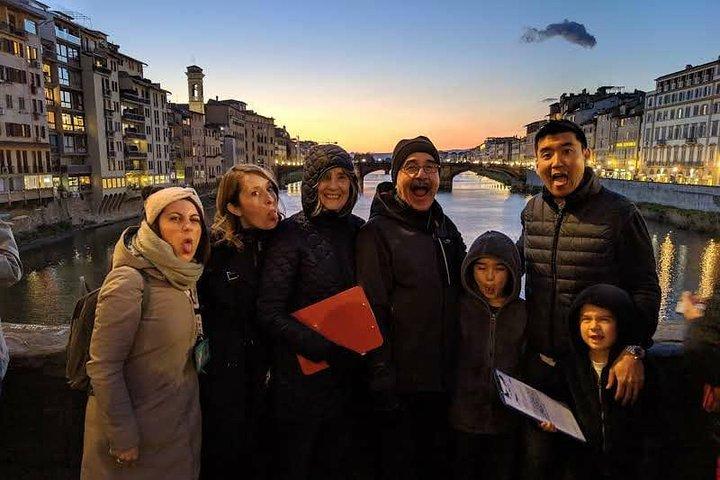 Excursão Florença à noite para crianças com Gelato & Pizza