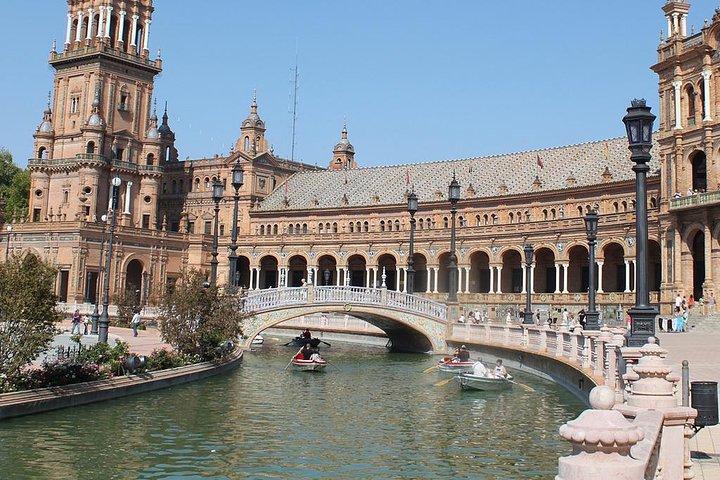 Privétour van een halve dag door Sevilla met ophalen bij het hotel