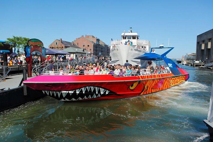 Giro in barca ad alta velocità di Boston Codzilla