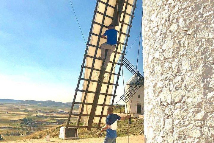 Windmolens van Don Quixote wijntour en proeverij vanuit Madrid