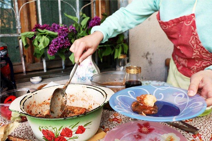 Join a Local for a Market Tour, Cooking Class and Meal in her Tbilisi Home