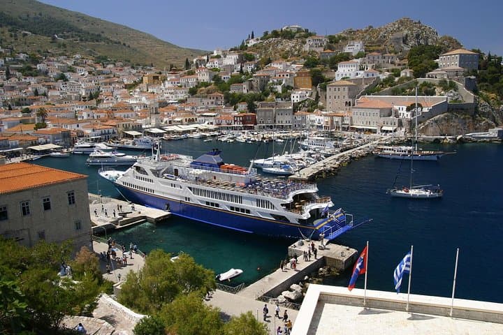 From Athens: Hydra, Poros, and Aegina Day Cruise with Lunch
