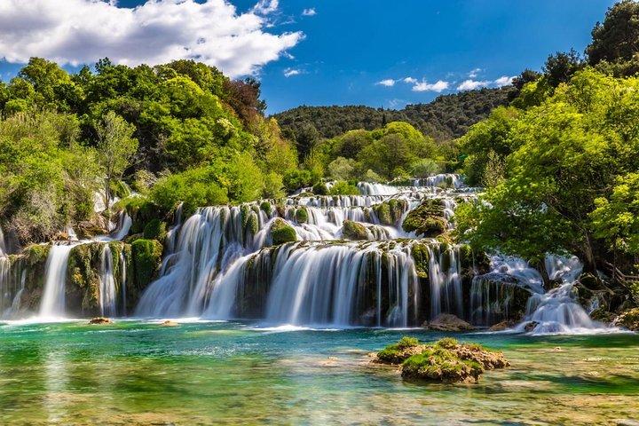 Krka watervallen & wijnproeverij dagtocht vanuit Zadar