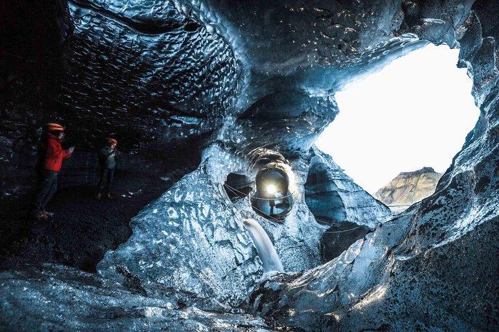 Eishöhle am Vulkan Katla