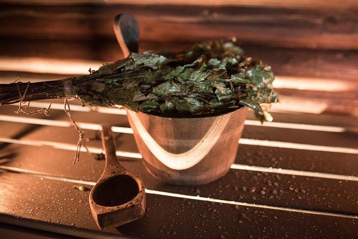 ベストオブラップランド：サウナ、アイススイミング、ディナー、オーロラ