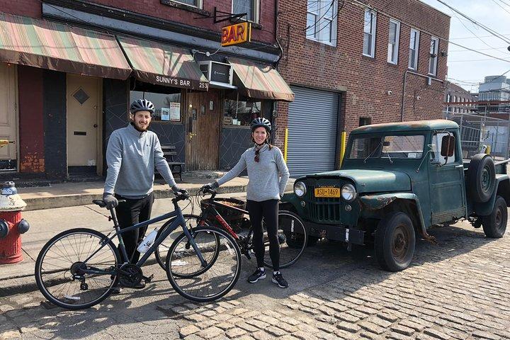 Visite à vélo en petit groupe des quartiers de Brooklyn