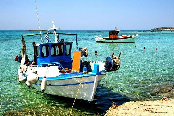 Elafonisi, The exotic pink beach of Crete! Tour from Chania
