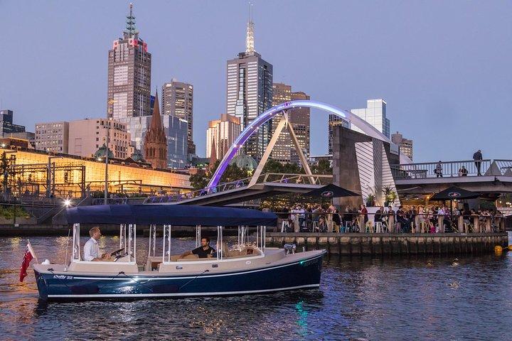 Luxe privé 90 minuten wijn en kaas Yarra River Cruise