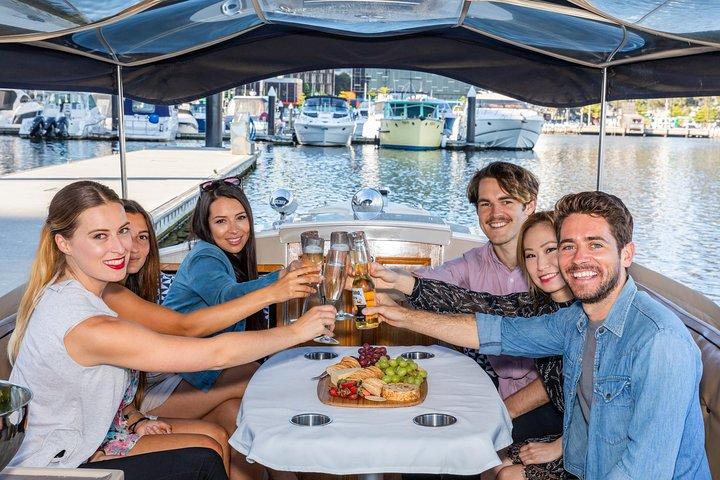 Luxe privé 90 minuten wijn en kaas Yarra River Cruise