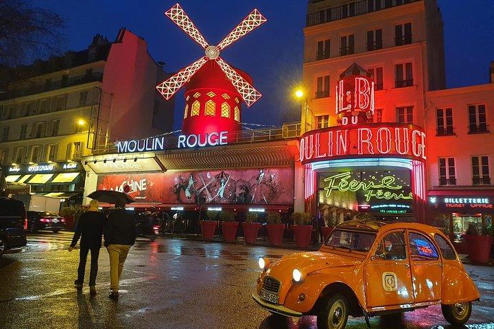 ビンテージ 2CV アドベンチャー : 1 時間 30 分のパリの秘密ツアー