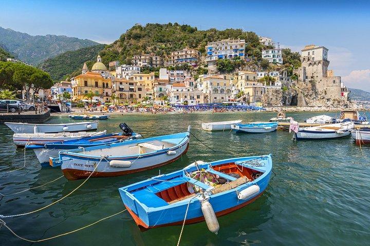 Salerno til Amalfi og Positano Private Boat Excursion