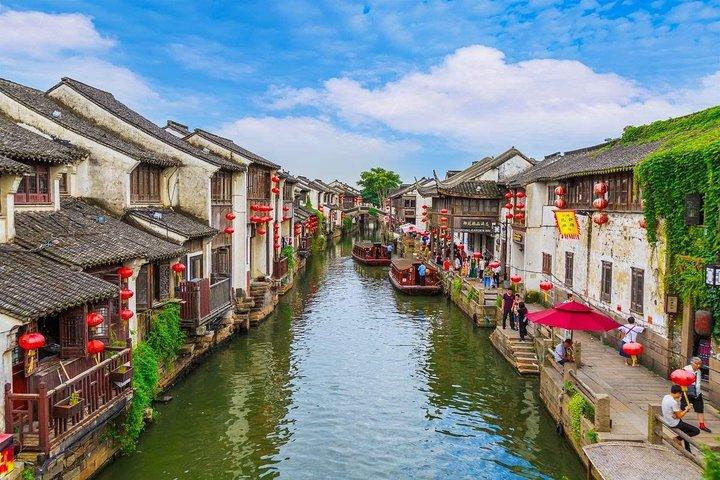 Excursión flexible de un día a Suzhou desde Nanjing en tren bala
