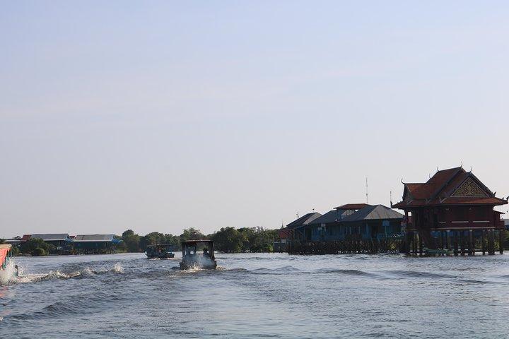 トンレサップ湖 - 漁村＆洪水林