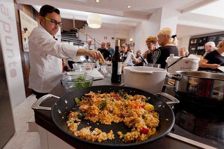 10 Tapas Kochkurs Erfahrung in Madrid mit Sangria