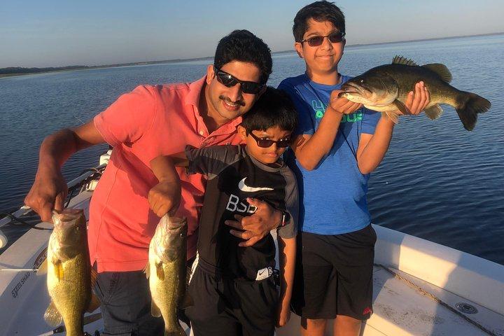 Charte de pêche privée du lac Tohopekaliga près d'Orlando