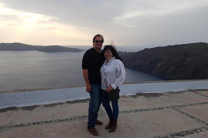 Tour privado de 8h em Santorini