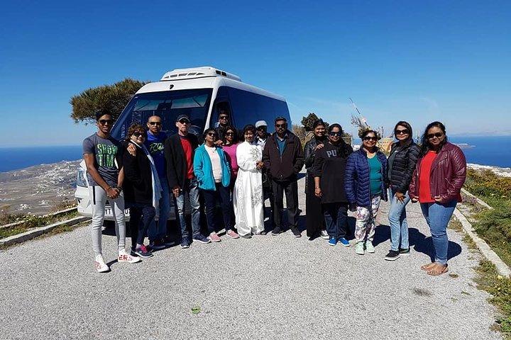 Tour privado de 8h em Santorini