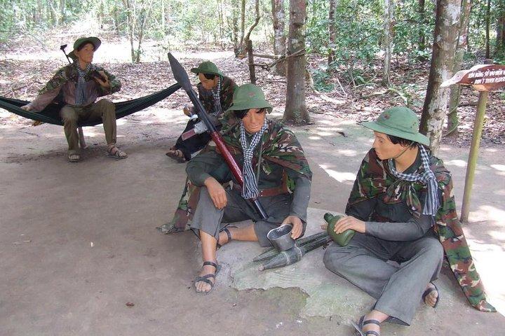 Cu Chi Tunnel mit privatem Schnellboot - Kanufahrt vom Hafen Saigon