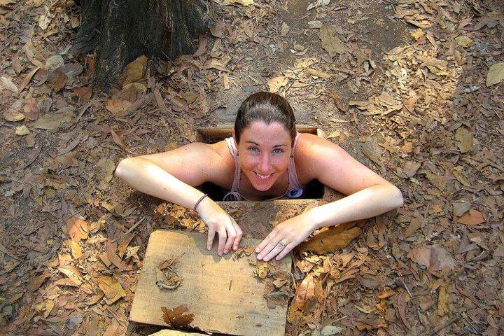 Cu Chi Tunnel mit privatem Schnellboot - Kanufahrt vom Hafen Saigon