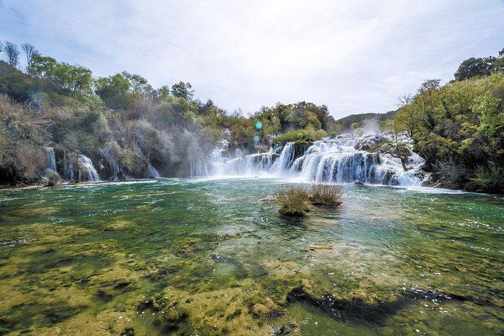 Fra Split Lufthavn til Split via Skradin (NP Krka)