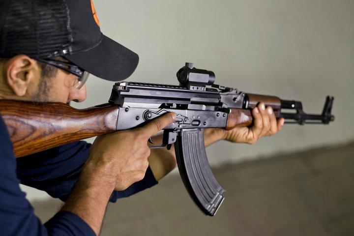 Ak47 experiência de tiro
