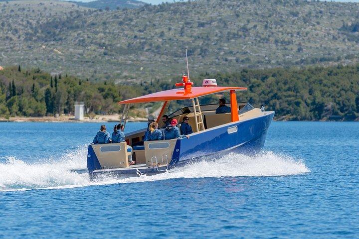 Private Luxury Boat tour for 12 from Split, Brac, Trogir, Hvar