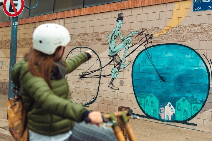 プライベートBAストリートアートバイクツアー：隠れたグラフィティ＆都市文化