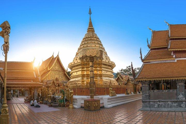 Chiang Mai ikoniske templer og bytur