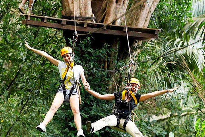 Flying Hanuman Zipline Adventure - Voar pela selva!