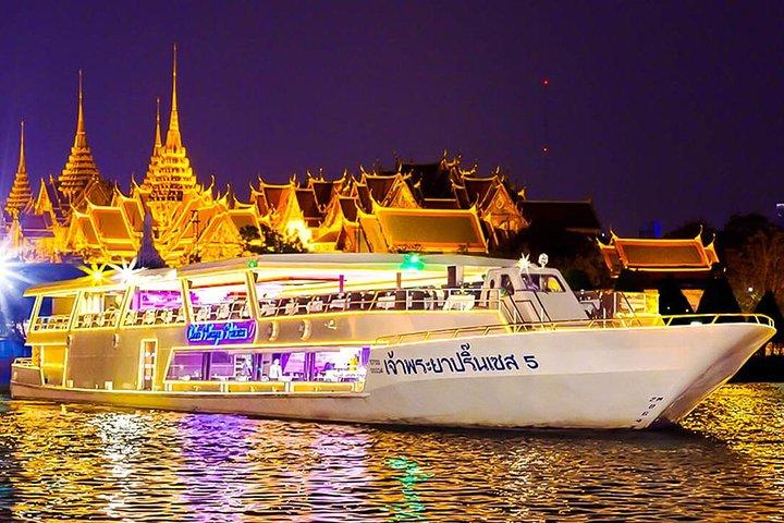 Crucero con cena en Chao Phraya Princess con recogida en el hotel