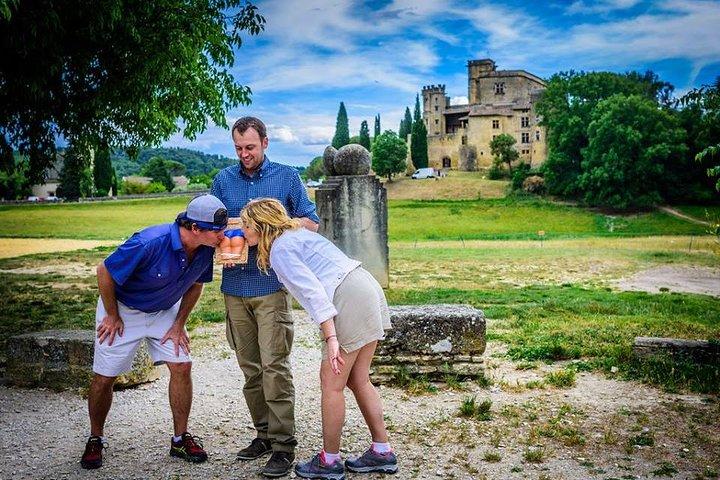 Petanque (boule) lektion i Provence