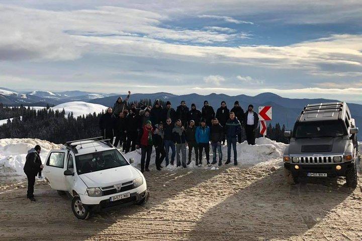 1-dagars 4x4-tur i Karpaterna