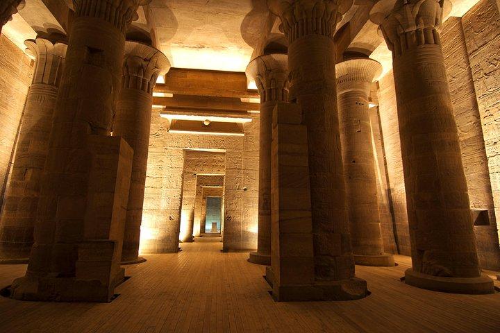 フィラエ神殿プライベートトランスポートを備えた響きと光のショー