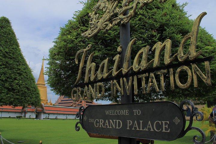 Bangkok: stadshoogtepunten tempel- en marktwandeling