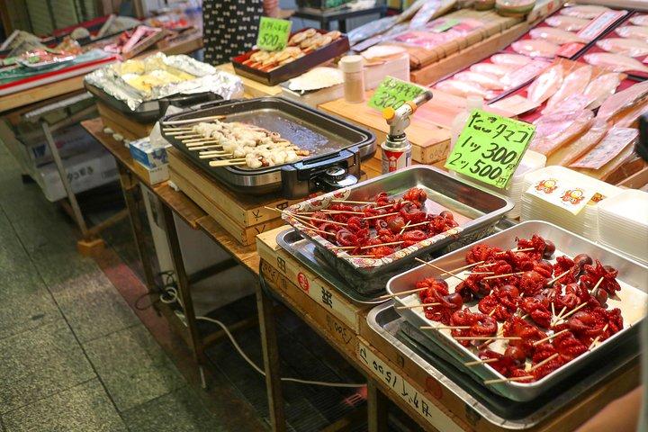 Nishiki Markt Brunch Wanderung (7 Verkostungen + Brunch)