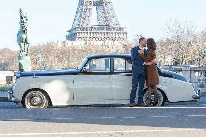 Paris maleriske romansk luksus vintage Rolls Royce tur