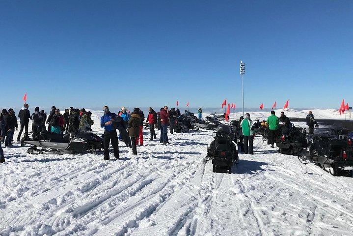 Snowmobile-Verleihtour & landschaftliches Abenteuer