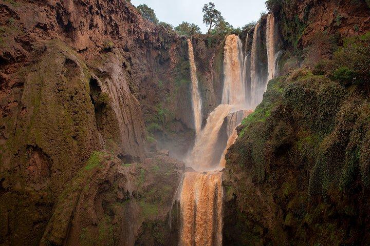 Heldagstur till Ouzoud Vattenfall från Marrakech med båttur