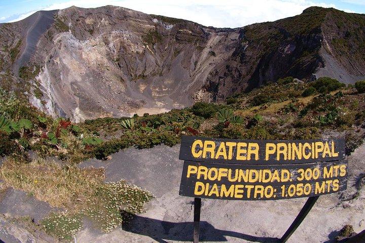 Halbtägige private Tour zum Vulkan Irazu