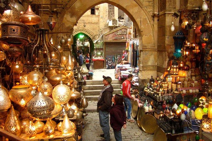 Lay-out Cairo By Night Tour van de luchthaven van Caïro