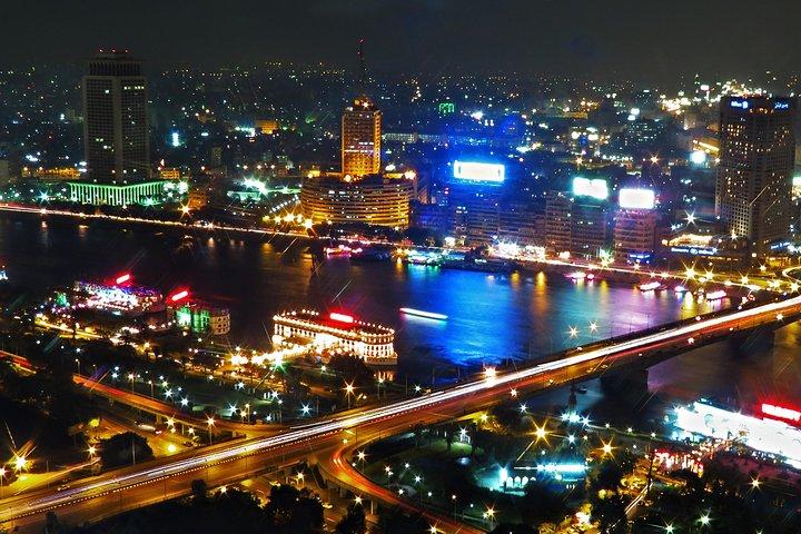 Lay-out Cairo By Night Tour van de luchthaven van Caïro