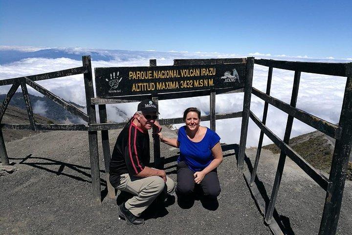 Halbtägige private Tour zum Vulkan Irazu