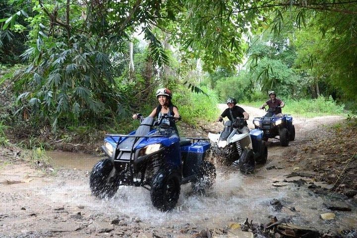 ATV バイク ツアー + プーケット大仏ツアー