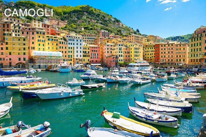 REANT UN SCOOTER et TOUR DE LA CÔTE EST de GENOVA à PORTOFINO.